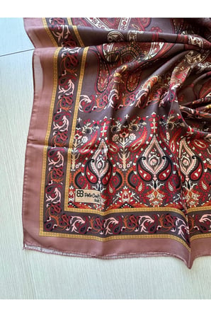 Soft Lale Desen Şal 70 x180