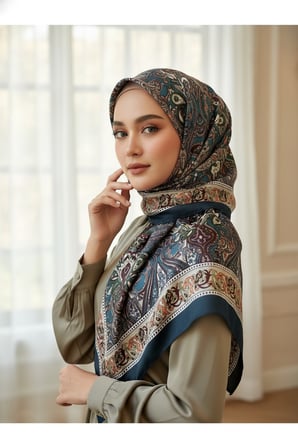 Soft Lale Desen Şal 70 x180