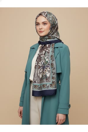 Soft Lale Desen Şal 70 x180