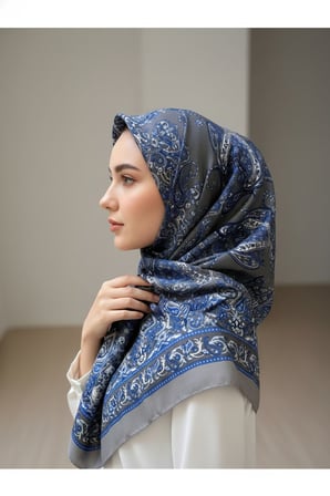 Soft Lale Desen Şal 70 x180