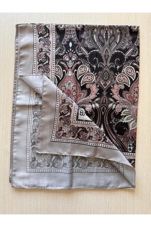 Soft Lale Desen Şal 70 x180