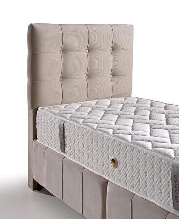 Polo - Smart GM1175 Tek Kişilik Bej Baza + Başlık 90 x 200 cm