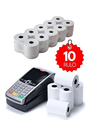 Termal POS Kağıdı 56 mm x 14 m – 10’lu Paket (1 Paket = 10 Adet)