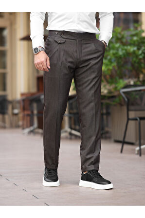 Yeni Premium Pileli Old Money Kumaş Pantolon