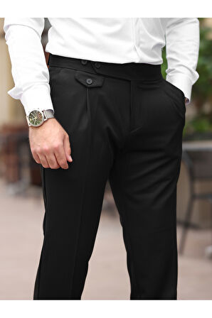 Yeni Premium Pileli Old Money Kumaş Pantolon