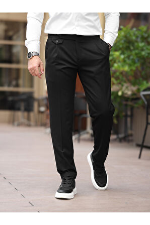 Yeni Premium Pileli Old Money Kumaş Pantolon