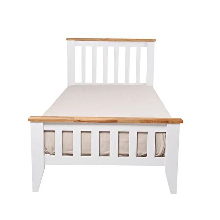 Prens Çocuk ve Genç Odası 90x190  Soft Beyaz Karyola