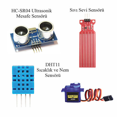 Arduino Kodlama Başlangıç Seviye 25 Parça 86 Adet