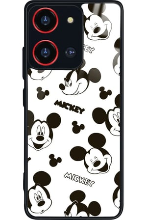 Reeder S19 Max Pro S 108 MP (Zoom) Uyumlu Mıckey Donald Tasarımlı Parlak Silikon Kılıf