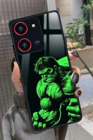 Reeder S19 Max Pro S 108 MP (Zoom) Uyumlu Hulk Tasarımlı Parlak Silikon Kılıf
