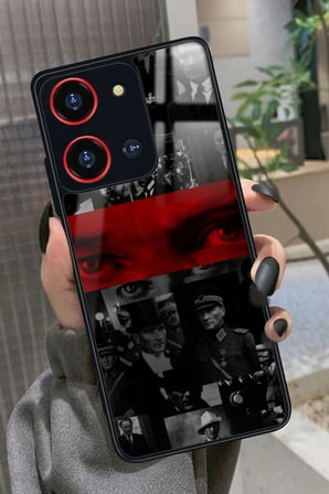 Reeder S19 Max Pro S 108 MP (Zoom) Uyumlu Atatürk Poster Tasarımlı Parlak Silikon Kılıf