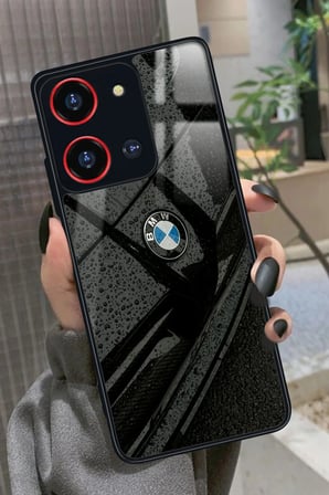 Reeder S19 Max Pro S 108 MP (Zoom) Uyumlu Araba Tasarımlı Parlak Silikon Kılıf