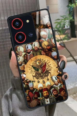 Reeder S19 Max Pro S 108 MP (Zoom) Uyumlu Padişah Tasarımlı Parlak Silikon Kılıf