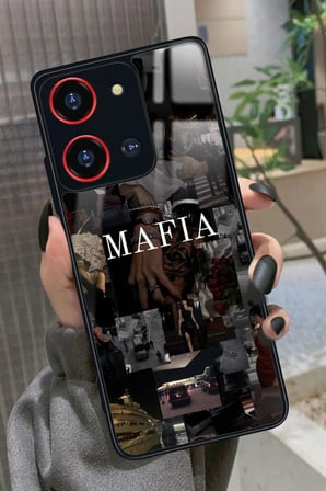 Reeder S19 Max Pro S 108 MP (Zoom) Uyumlu Mafia Tasarımlı Parlak Silikon Kılıf