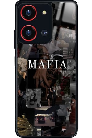 Reeder S19 Max Pro S 108 MP (Zoom) Uyumlu Mafia Tasarımlı Parlak Silikon Kılıf