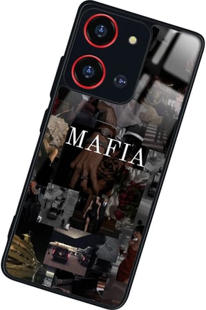 Reeder S19 Max Pro S 108 MP (Zoom) Uyumlu Mafia Tasarımlı Parlak Silikon Kılıf