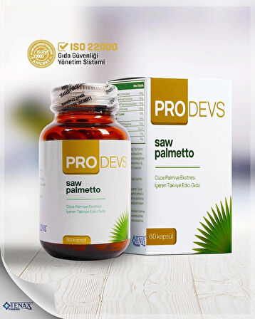 Prodevs 60 Kapsül (Saw Palmetto, Pygeum Africana, Likopen, Epimedyum ve Ginseng İçeren Gıda Takviyesi)