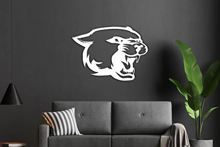 Beyaz Kaplan Dekoratif dekor tablo 