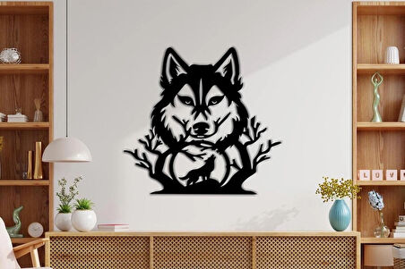 Kurt Modern Ahşap Dekoratif duvar saat 