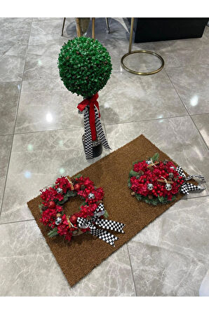 Kapı Önü Paspas Set Yılbaşı Konsept