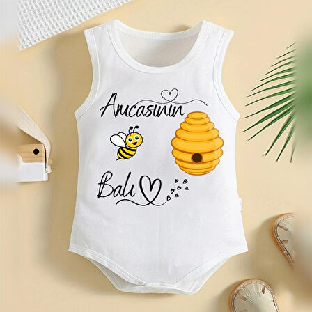 %100 Pamuklu Organik Baskılı Premium Çıtçıtlı Bebek Body Atlet Zıbın 00412