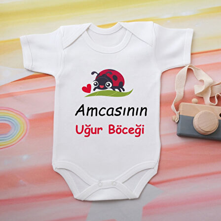 %100 Pamuklu Organik Baskılı Premium Çıtçıtlı Bebek Body Atlet Zıbın 00531