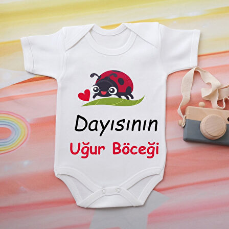 %100 Pamuklu Organik Baskılı Premium Çıtçıtlı Bebek Body Atlet Zıbın 00532