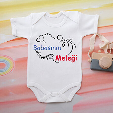 %100 Pamuklu Organik Baskılı Premium Çıtçıtlı Bebek Body Atlet Zıbın 00549