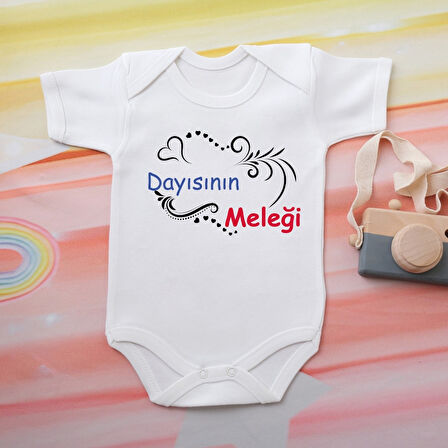 %100 Pamuklu Organik Baskılı Premium Çıtçıtlı Bebek Body Atlet Zıbın 00552