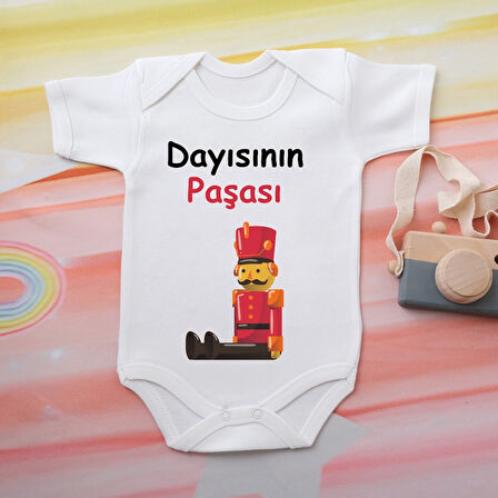 %100 Pamuklu Organik Baskılı Premium Çıtçıtlı Bebek Body Atlet Zıbın 00568