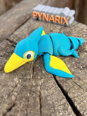 Pterodaktil Oyuncak Figürü – Gökyüzünün Kadim Efendisi🦖🌪️ 3D Hareketli Organik Model - Orta Boy