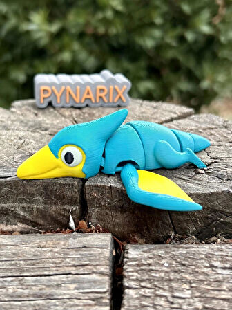 Pterodaktil Oyuncak Figürü – Gökyüzünün Kadim Efendisi🦖🌪️ 3D Hareketli Organik Model - Orta Boy