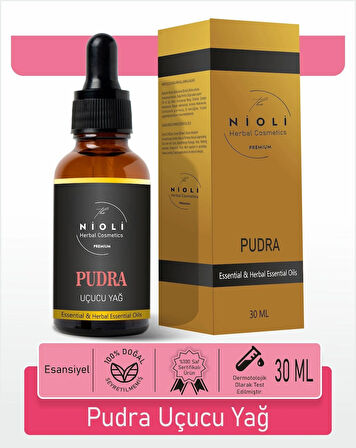 Nioli Pudra Esansiyel Uçucu Yağ Buhurdanlık Yağı Aromaterapi Yağı 30 ML
