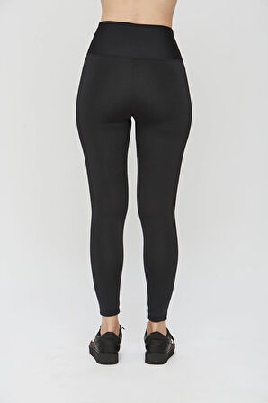 Siyah Ultra Soft Full Lycra Toparlayıcı Tayt