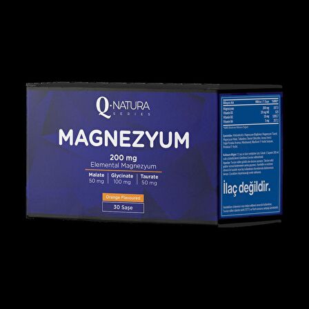 Q Natura Series Magnezyum MGT 30 Saşe