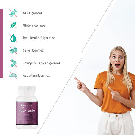 Melatonin (L-Teanin, 5 HTP, Vitamin B6) 120 Tablet