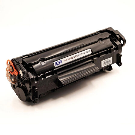 Dpi Toner HP Q2612A CHİPLİ Siyah Muadil Toner – LaserJet 1010 1020 3015 3050 – 2.000 Sayfa