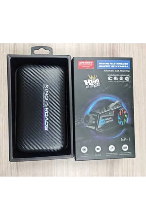 Bt68 Kameralı Intercom Motosiklet Bluetooth Kask Kulaklık Ses Kontrolü 1080p Video Kayıt Interkom