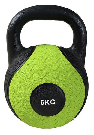 Premium KETTLE-300-6 kg Kauçuk Kettle Dambıl 6 kg Antrenman Aktivite Hareket