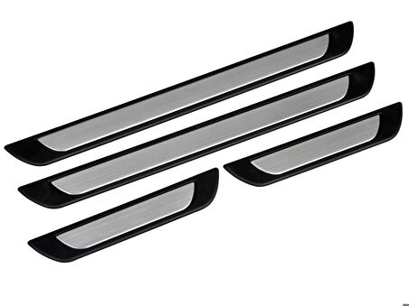 Citroen C5 2 Krom Kapı Eşik Koruması Krom Line 2008-2012 4 Parça