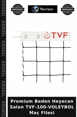 Premium Beden Heyecan Salon TVF-100-VOLEYBOL Maç Filesi