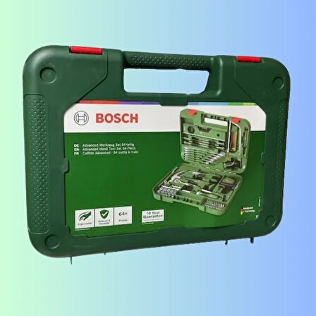 Bosch Çok amaçlı  El Aleti Seti 64 Parça
