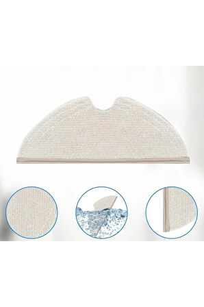 ROBOROCK Q8 Max plus Q5 Pro uyumlu yedek parça fırça filtre seti