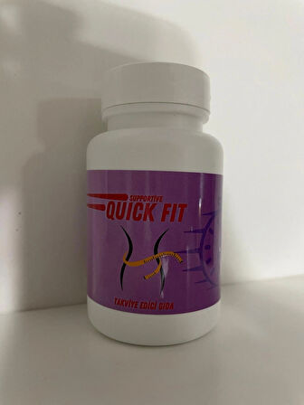 Quick Fit Ödem Atmaya Destek 1 Kutu 15 Caps Takviye Edici Gıda Kapsülü