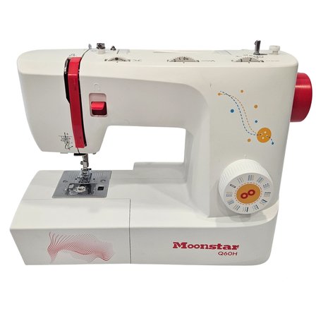 MOONSTAR EV TİPİ MODEL Q60H 32 DESENLİ DÜZ DİKİŞ, ZİKZAK VE PİKO MAKİNASI
