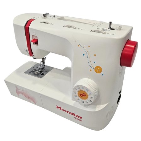 MOONSTAR EV TİPİ MODEL Q60H 32 DESENLİ DÜZ DİKİŞ, ZİKZAK VE PİKO MAKİNASI