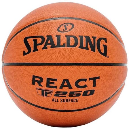 Delux Serisi Spalding Basketbol Topu React TF-250 SZ5 76803Z Salon Antrenor Egzersiz