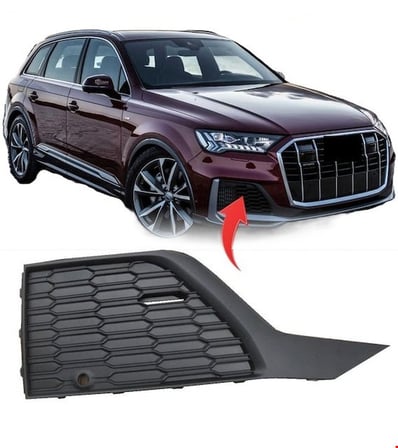 AUDİ - ÖN TAMPON IZGARASI SAĞ S-LİNE Q7 2020-