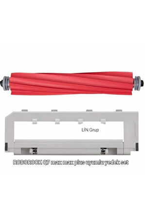 ROBOROCK Q7 max Q7 max plus uyumlu fırça kapağı ve fırça yedek