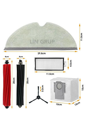 Roborock Q8 Max - Pro - Ultra - Q5 Pro Yedek Parçaları